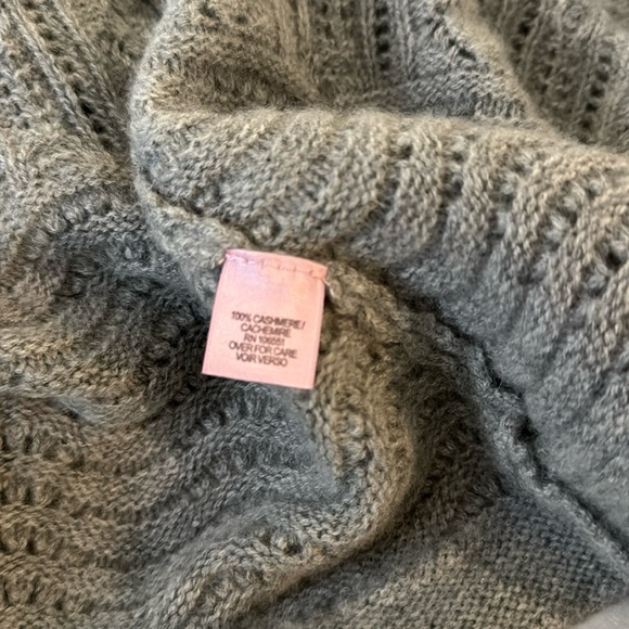 Calypso shawl cashmere sweater - Picture 5 of 5